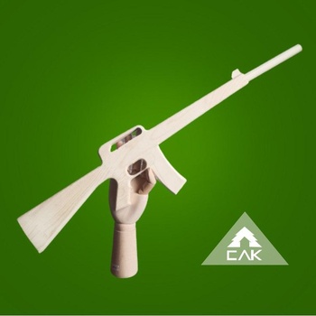 Эко-игрушка деревянная винтовка М16